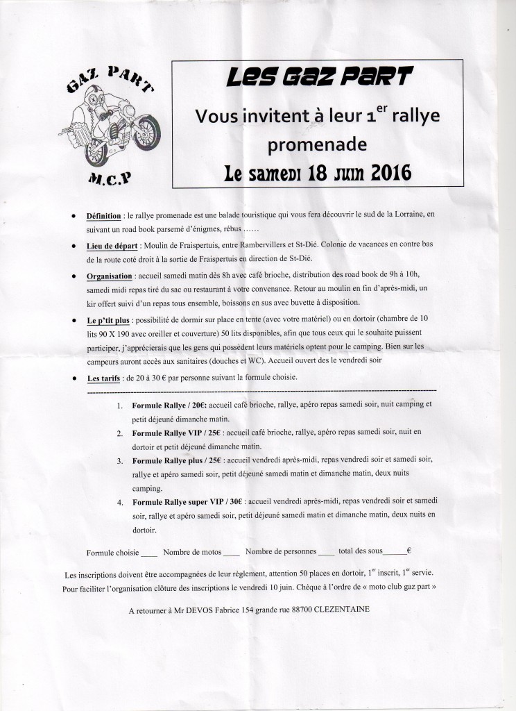 RALLIE GAZ PART 18 JUIN 2016